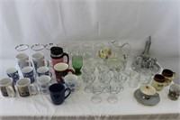 Assorted Drink ware Lot