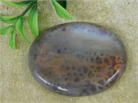 FIRE AGATE WORRY STONE ROCK STONE LAPIDARY SPECIME