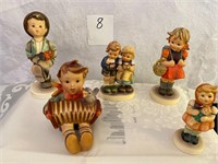5 Goebel Hummel Figurines