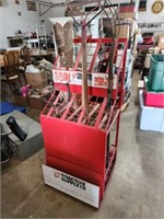 Tractor Supply retail display with tools 24x24x60