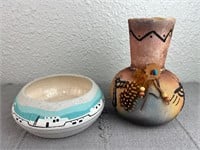 Southwestern Inspired Pottery Vases
