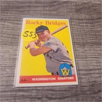 1958 Topps Rocky Bridges