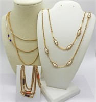 3 Sarah Coventry Fashion Necklaces