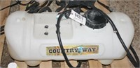 Country Way 20 gallon ATV sprayer w/12V pump