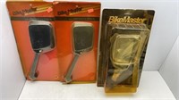 3 BIKE MASTER MIRRORS IN PACKAGES
