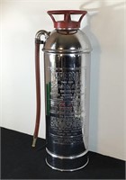 IMPERIAL CHROME FIRE EXTINGUISHER