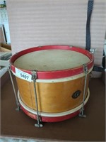 Vintage Slingerland Drum w/ strap - approx 12.5" d