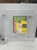 Do it yourself window security grille 24x26