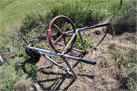 Heavy Wheel Barrel Frame & Big Wheel