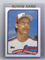 Randy Johnson 1989 Topps Rookie