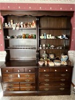 2 Dressers with Bookcases (No Contents)