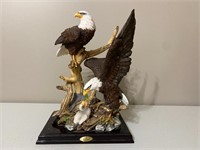 De Capoli "Eagle w/ Baby" Statue