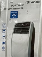 SHINCO PORTABLE AIR CONDITIONER RETAIL $450