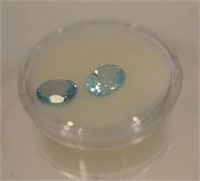 3.35 Ct. Oval Cut Aquamarine Gemstones