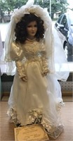 PORCELAIN BRIDE DOLL BY DUCK HOUSE