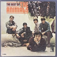 The Animals Best of Album on Vinyl Record
