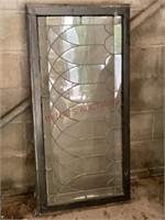 Clear Stained Glass Window