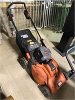 Black and Decker electric lawnmower