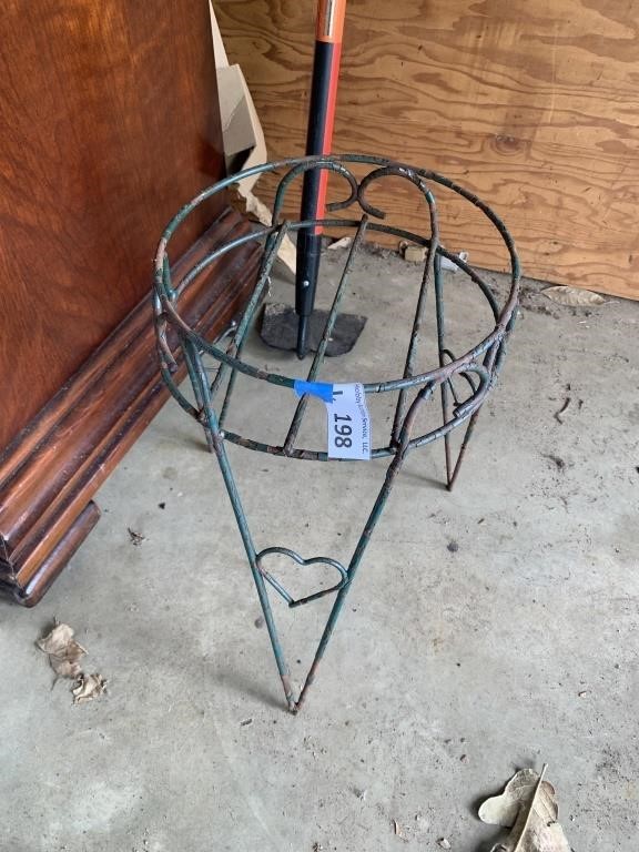 Wrought Iron Plant Stand