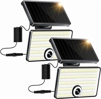 Solar Lights Outdoor Motion Sensor Lights-Packof2