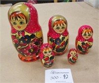 Set of Russian Nesting Dolls
