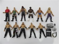 Assorted WWE/WWF Titan Tron + More Figure Lot (11)