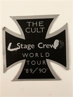 The Cult World Tour '89-'90 Stage Crew Backstage P