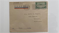 1938 China Clipper Territory of Hawaii cover