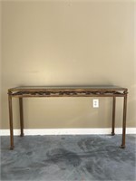 Decorative Metal Entry Table