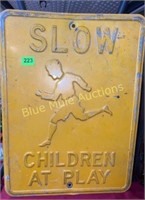 Old Slow Children at Play sign-24x18