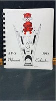 1954 AWS calendar