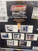 Coleman Road trip power chill cooler