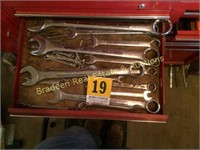 30+ PC SAE COMBINATION WRENCHES  1/4" - 2"