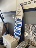 SUPFLEX 10' INFLATABLE PADDLE BOARD W/BAG/ACCESS.