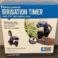 DIG Irrigation Timer Battery Powered