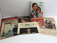 The Royal Family & Coronation Vintage Books & More