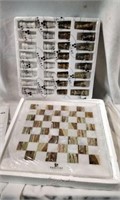 RadicalN Marble Chess pieces and Board