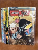 (8) Jonny Quest Comic Books