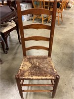 Wood ladder back chair