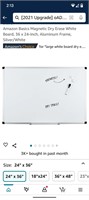 Amazon Basics Magnetic Dry Erase White Board