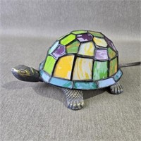 Stained Glass Tiffany Style Tortoise Lamp