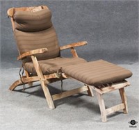 Teak Wood Garden Classics Patio Lounger