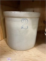 #2 stoneware crock