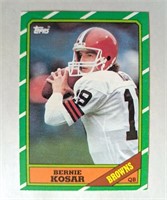 1986 Topps Bernie Kosar Rookie Card #187