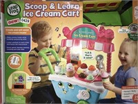 LEAP FROG SCOOP & LEARN ICE CREAM CART