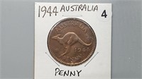 1944 Australia One Penny gn4004