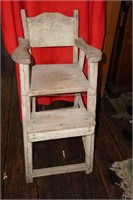 Primitive Baby High Chair