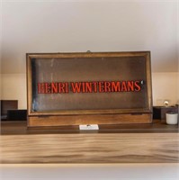 HENRI WINTERMANS CIGAR DISPLAY CASE