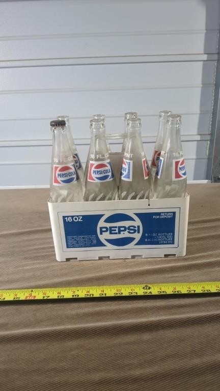 PEPSI BOTTLES WITH CARRIER