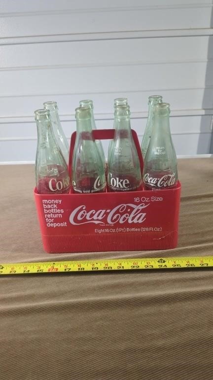 COCA-COLA BOTTLES WITH CARRIER